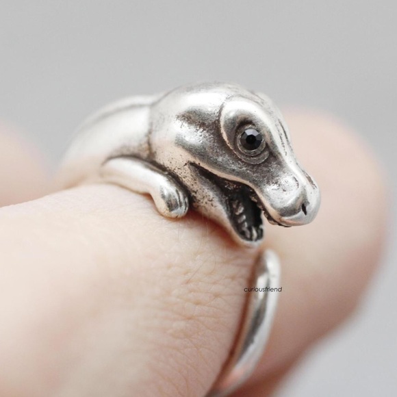 NIB baby Dino/ T-Rex ring one size fits most - Picture 2 of 3